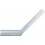 Equerre d'onglet à chapeau, Long. des branches : 150 x 100 mm, Coupe transversale 20 x 5 mm