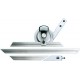 Jeu de rapporteurs d'angle universels, Glissière : 150 200 300 mm