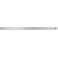 Règle graduée en acier, Long. : 2000 mm, Larg. : 30 mm, Epaisseur 1,0 mm, Graduation du bord supérieur : 1/2 mm, Graduation du bord inférieur : 1/1 mm