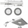 Spot LED Eco ALU Op. ww 12VDC, 1.5W, 1.8m