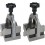 Paire de prismes doubles avec étrier de serrage, Dimensions L x l x H : 75 x 55 x 55 mm, Pour Ø d'arbres 5-50 mm