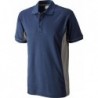 T shirt polo Function Cont., Taille 3XL,blanc-indigo