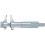 Micromètre intérieur de précision à becs, Plage de mesure : 75-100 mm, Ø du tambour 17,0 mm, Pas de la broche 0,5 mm, Lecture : 0,01 mm