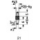 Touche de mesure acier type 21/3,0mm KÄFER 1 PCS