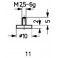 Touche de mesure acier type 11/35,0mm KÄFER 1 PCS