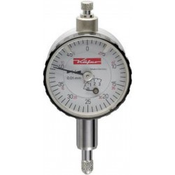Petit comparateur, Käfer, Ø extérieur : 32 mm, Lecture 0,01 mm, Plage de mesure 3 mm, 1 tour d'aiguille : 0,5 mm
