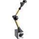 Support magnétique pour comparateur, Long. du bras : 110/80 mm, Socle magnétique de L x l x H 60 x 50 x 55 mm, Force de maintien 800 N