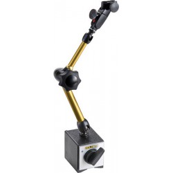 Support magnétique pour comparateur, Long. du bras : 110/80 mm, Socle magnétique de L x l x H 60 x 50 x 55 mm, Force de maintien 800 N