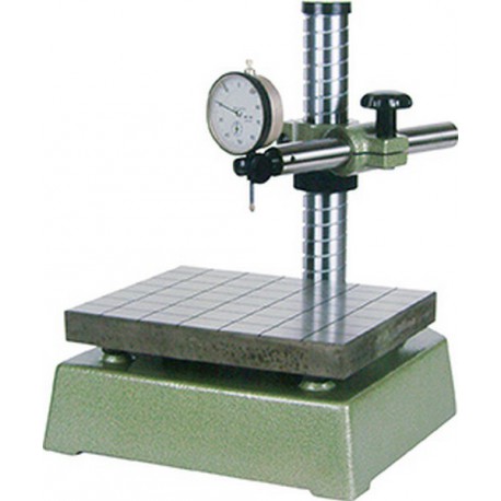 Petite table de mesure, bras horizontal rotatif, Hauteur totale/Capacité de mesure : 320/160 mm, Surface de table 170 x 215 mm, colonne verticale Ø 35 mm