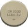 Pile de rechange pour les instruments de mesure numériques, Type : CR 2032, Modèle 3 V, lithium