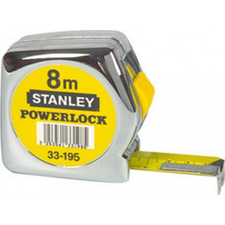 Mètre-ruban de poche Powerlock, dans boîtier en plastique, Long. : 5 m, Larg. : du ruban 19 mm