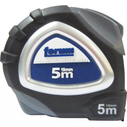 Mètre-ruban de poche, plastique, Long. : 3 m, Larg. : du ruban 16 mm