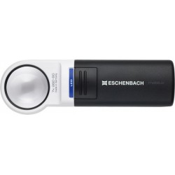 Loupe éclairante mobilux à LED, Grossissement : 4 fois, Taille de la lentille 75 x 50 mm