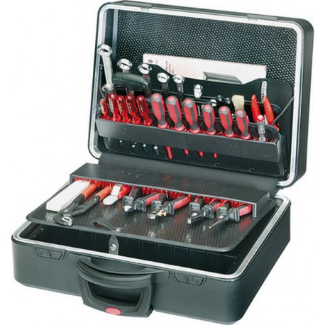 Mallette à outils avec roulettes CARGO, Dimensions intérieures : 470 x 210 x 355 mm, Volume environ 35 l, Poids 6600 g