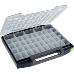Mallette casier de rangement boxxser, Dimensions : 55 x 421 x 361 mm, Quantité Embouts 25