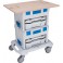 Plan de travail mobile pour mallettes à outils et LS-BOXX, Dimensions : 500 x 700 x 18 mm, Poids 4500 g