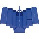 Caisse à outils en tôle d'acier, 5 pièces, Dimensions : 430 x 200 x 200 mm