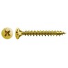 Lot de 25 vis acier tęte cylindrique bombée pozidriv SPAX, Diam.4 mm x L.16 mm