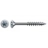 Lot de 300 vis acier tête plate SPAX, Diam.4 mm x L.60 mm
