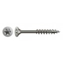 Lot de 30 vis inox tęte fraisée torx SPAX, Diam.6 mm x L.120 mm