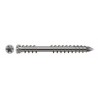 Lot de 60 vis terrasse inox tête cylindrique SPAX, Diam.5 mm x L.50 mm