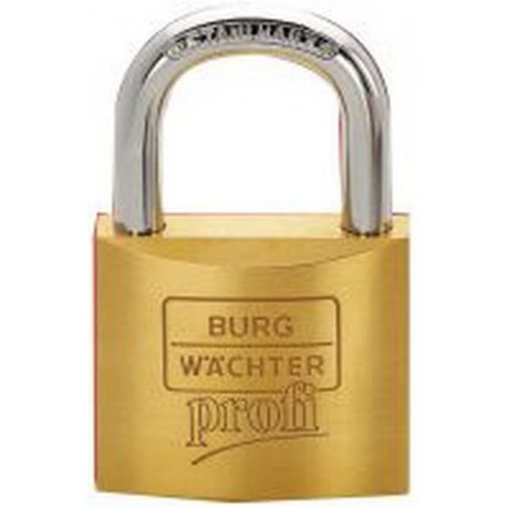 Cadenas en laiton professionnel, Taille : 40, Epaisseur de l'étrier 6 mm, Hauteur intérieure de l'étrier 22 mm