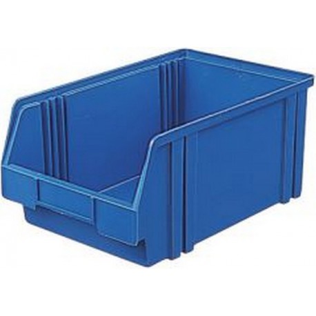 Bacs à bec, empilables, en polystyrène incassable, Taille : 2, Dimensions 350/300 x 200 x 150 mm, Couleur rouge