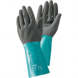 Gants AlphaTec 58-435 Nitril vert/gris Taille 11 (Par 12)