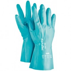 Gants AlphaTec 58-330 Nitril vert Taille 11 (Par 12)