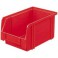Bacs à bec, empilables, en polystyrène incassable, Taille : 3, Dimensions 230/200 x 140 x 130 mm, Couleur vert