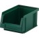 Bacs à bec, empilables, en polypropylène incassable, Taille : 4, Dimensions 164/150 x 105 x 75 mm, Couleur vert