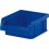 Bacs à bec, empilables, en polypropylène incassable, Taille : 5, Dimensions 89/76 x 102 x 50 mm, Couleur bleu