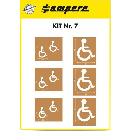 Schablonenset Schablonen KIT Nr. 7