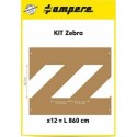 Schablonenset Schablonen KIT Zebra