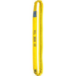 Elingues rondes, Portée de l'élingue : 8 m, Capacité de fixation 1, simple directe 4000 kg, Capacité de fixation&nbsp;2, simple brassière 8000 kg