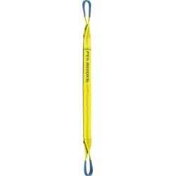 Élingue en ruban, Long. utile : 5 m, Capacité max. directe 6000 kg, Larg. : de sangle 180 mm, Couleur : marron