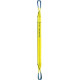 Élingue en ruban, Long. utile : 3 m, Capacité max. directe 8000 kg, Larg. : de sangle 240 mm, Couleur : bleu