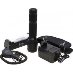 Jeu de lampes de poche LED, Long. : 240 mm, Durée de service 3,0 h, Luminosité 300 lm, Poids : 630 g