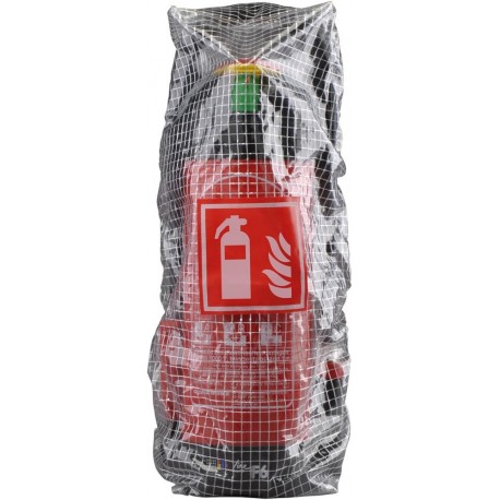Film de maille de protection textile extincteur
