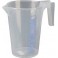 Godet de mesure, récipient polypropylène, Volume : 0,5 l