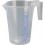 Godet de mesure, récipient polypropylène, Volume : 0,5 l