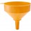Entonnoir en plastique avec anneau de fixation, Volume : 3,2 l, Ø 250 mm
