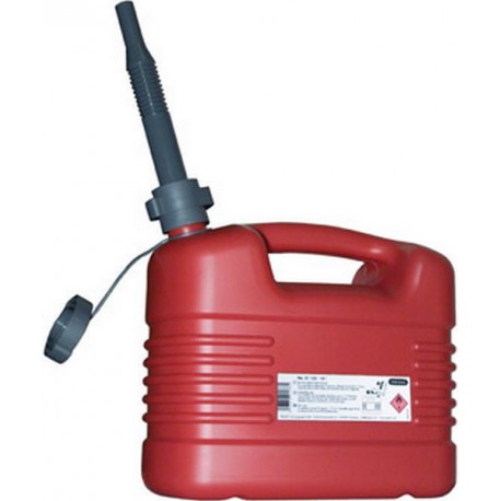 Bidon d'essence en matière synthétique, Volume : 20 l, Dimensions 385 x 229 x 410 mm, Poids à vide 1270 g