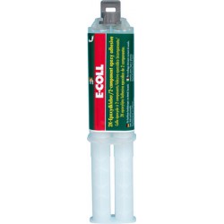 Colle époxyde rapide, Modèle : Seringue double de 24&nbsp;ml