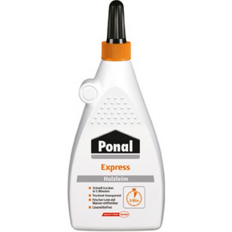 Colle à bois Ponal Express, Modèle : Flacon de 225&nbsp;g, Type PN18X (Par 12)