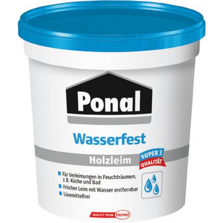 Colle à bois Ponal résistante à l'eau, Modèle : Boîte de 760&nbsp;g, Type PN12S