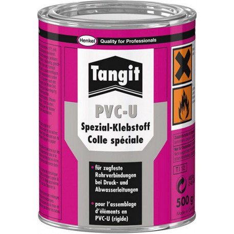 Colle de construction en PVC-U, Modèle : Boîte de 500&nbsp;g, Type TI12