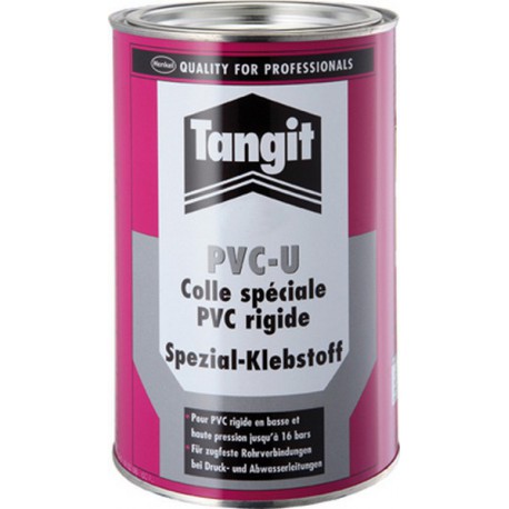 Colle de construction en PVC-U, Modèle : Pot de 1&nbsp;kg, Type TI8N (Par 6)