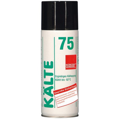 Réfrigérant en aérosol KÄLTE 75, Modèle : Aérosol de 200 ml