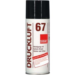Spray à air comprimé DRUCKLUFT 67, Modèle : Aérosol de 400 ml